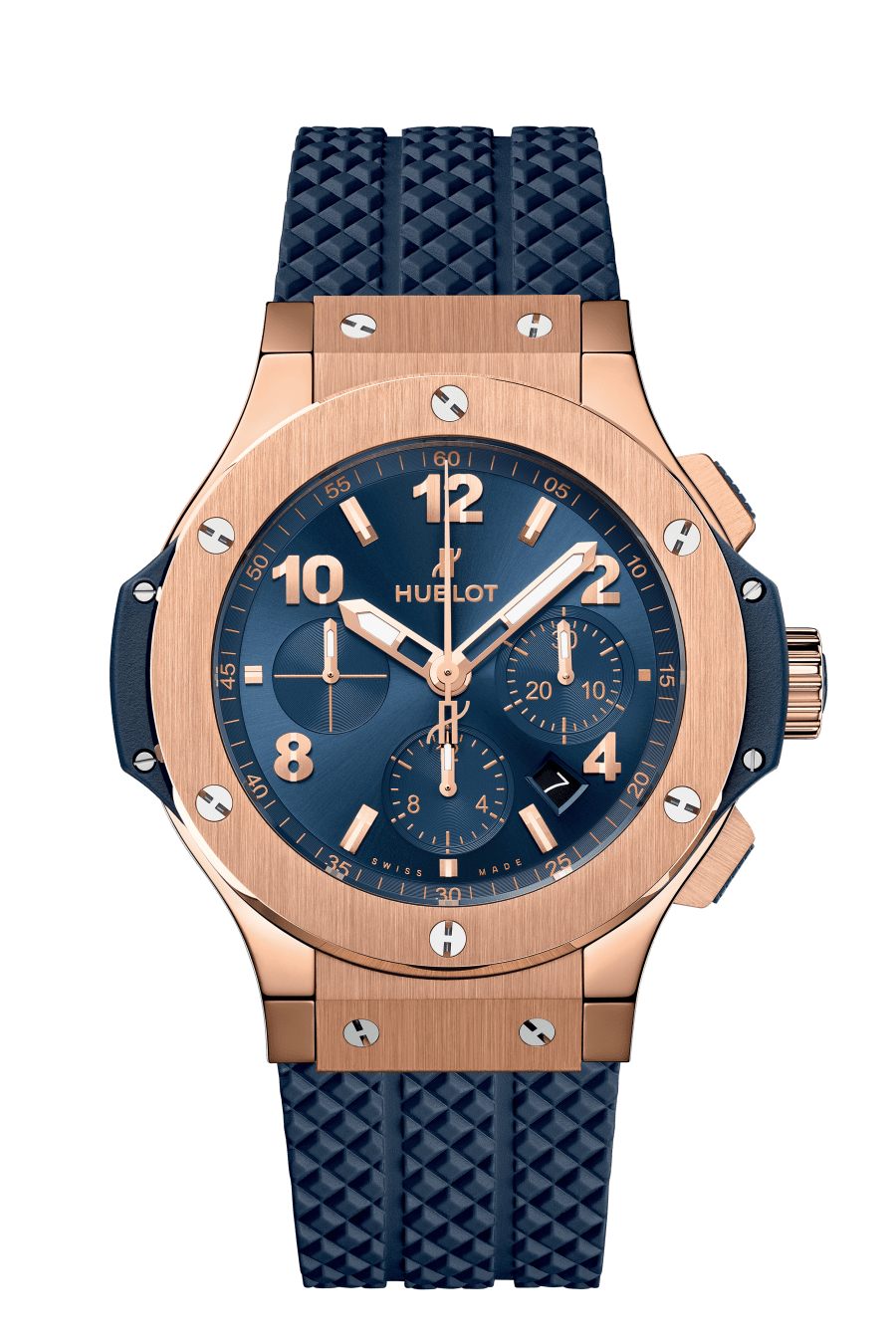 Hublot Men's Blue Strap Unique Fashionable Watch